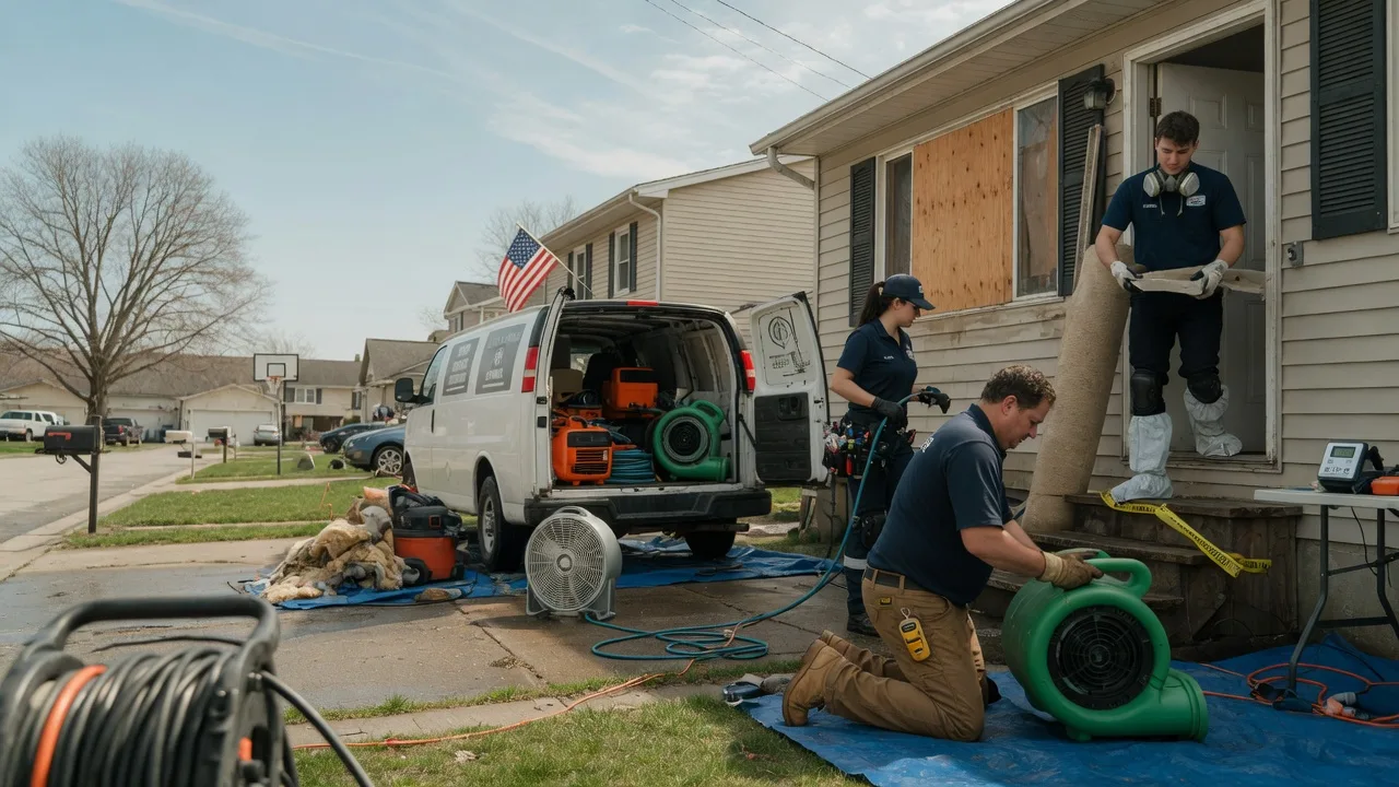 Water Damage Restoration in Concord, MI near me